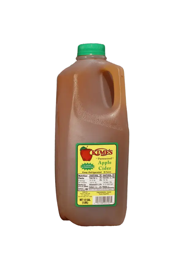 Fresh Apple Cider Half Gallon (No Preservatives Added)
