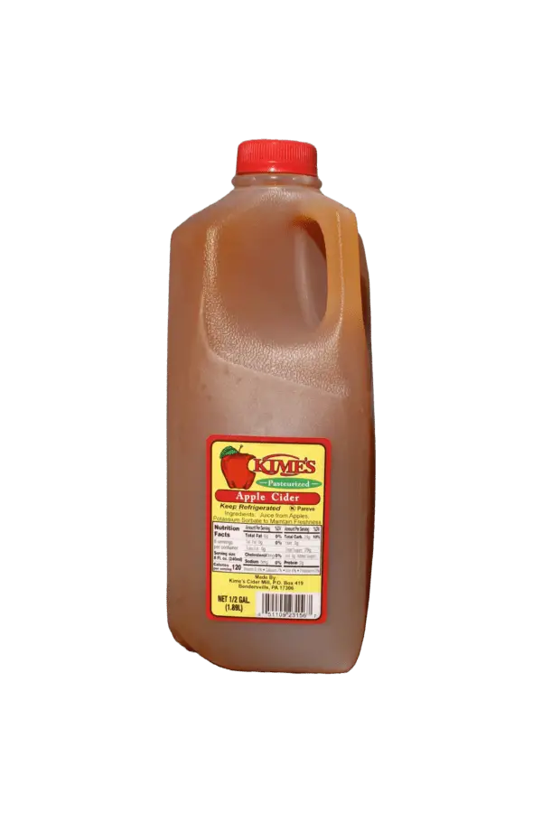 Fresh Apple Cider Half Gallon (Preservatives Added)