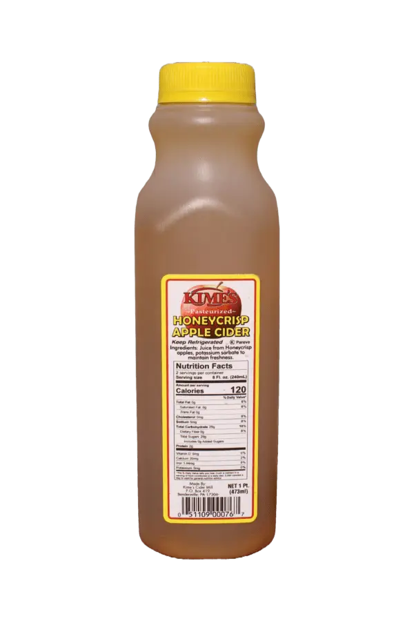 Fresh Honeycrisp Apple Cider Pint